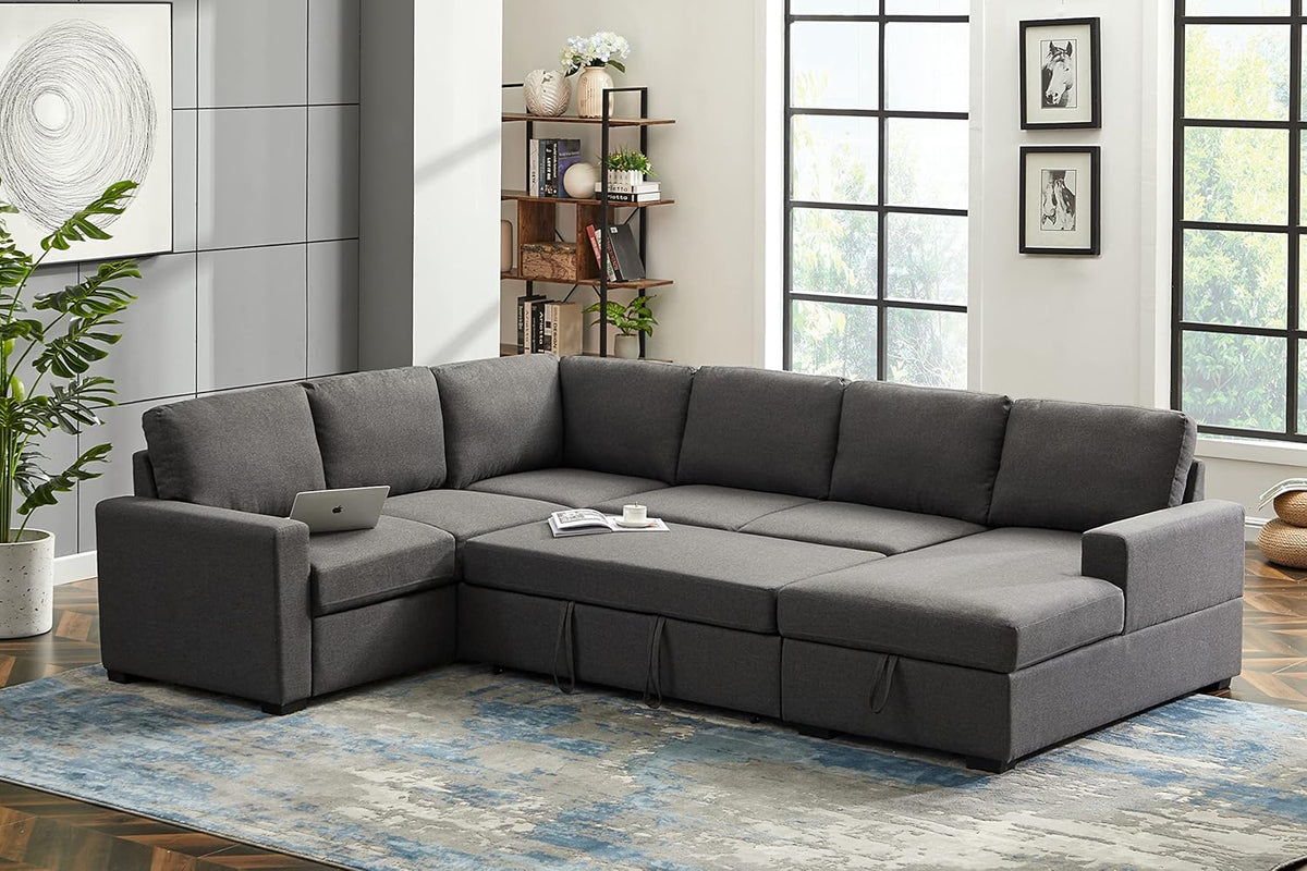 4 - Piece Upholstered Sectional E496
