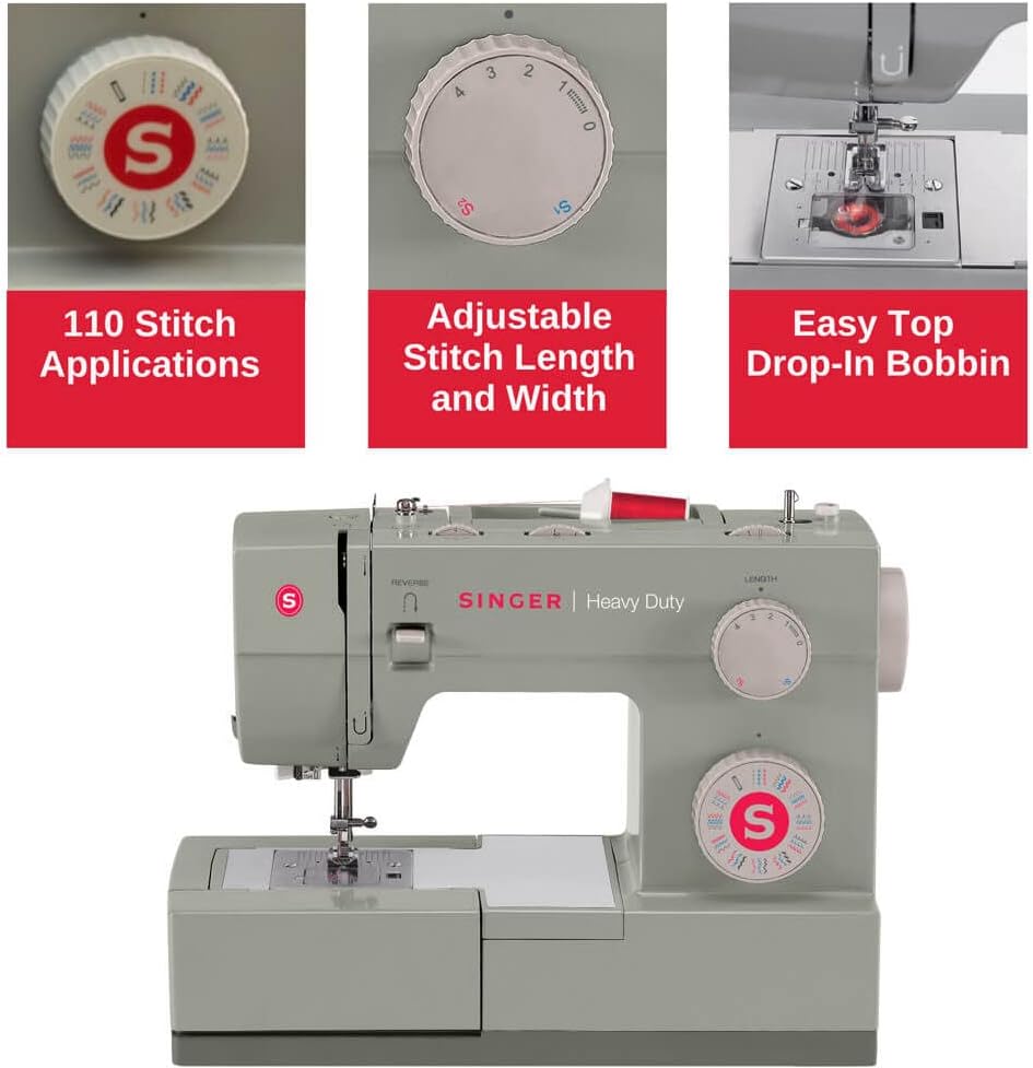 Heavy Duty Sewing Machine with Extension Table K211