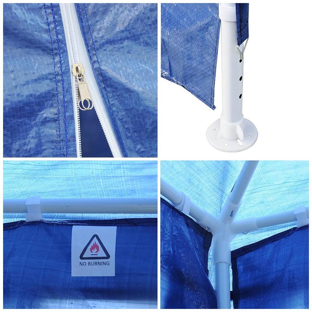 Outdoor Wedding Party Patio Gazebo with 6 Removable L7155