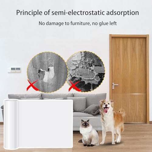Transparent Thicken Cat Scratch Furniture Protector O31447
