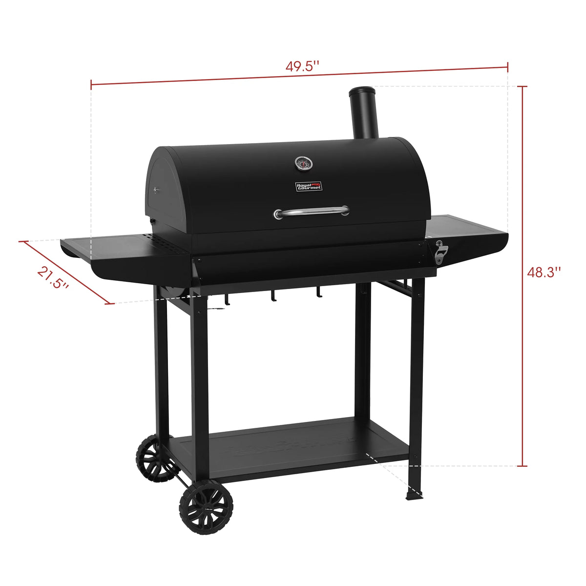 30" Barrel Charcoal Grill I349
