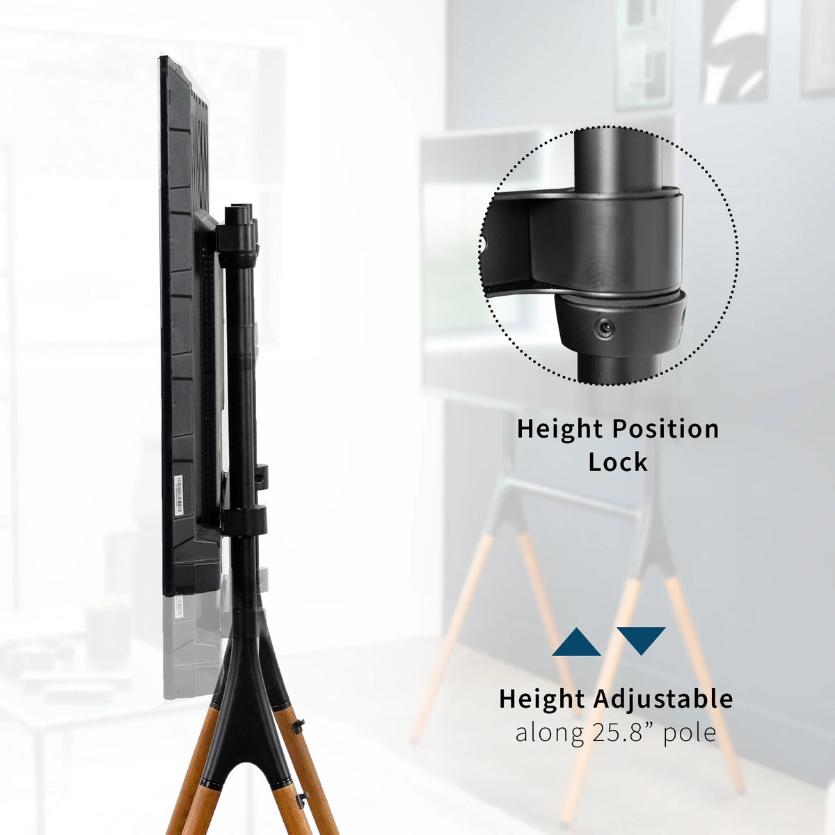 Adjustable Floor TV Stand Mounts 49" to 70" Screens A52244