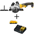 20-Volt Max Cordless 4-1/2 in. Circular Saw with Battery Pack 3.0Ah and Charger B9329