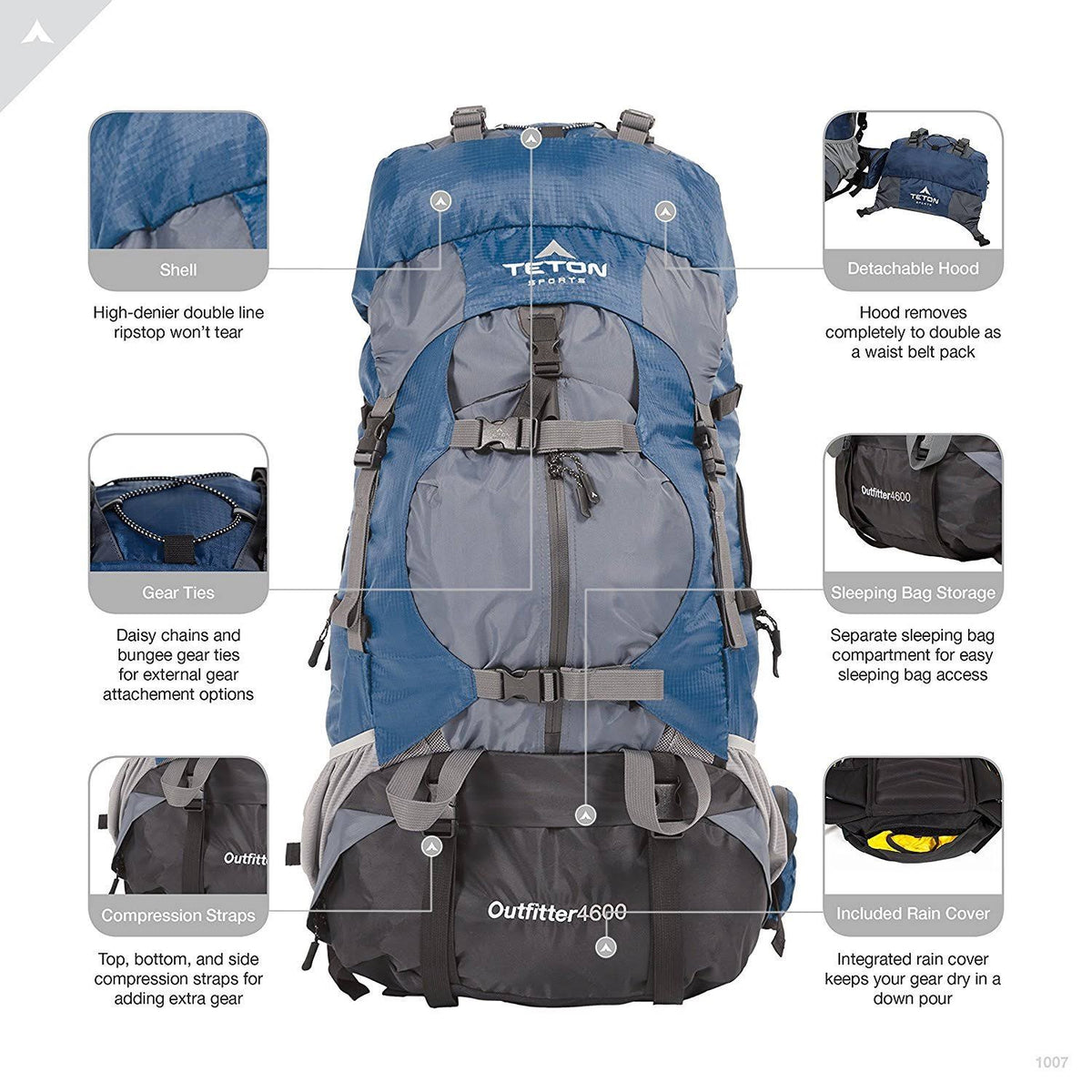 Ultralight Internal Frame Backpack N59822