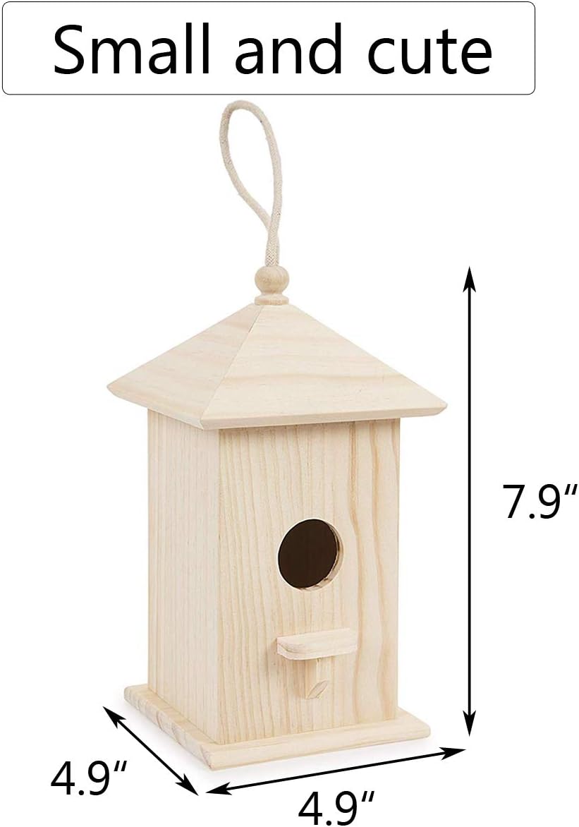 Wooden Hanging Birdhouse D5869