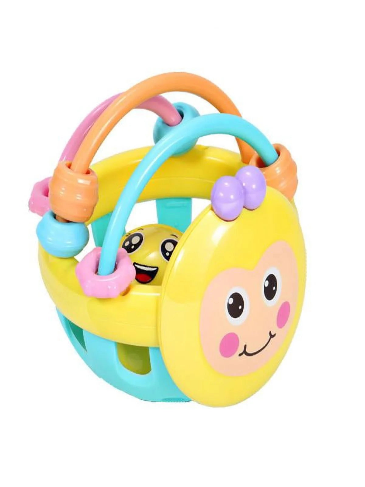 Baby Hand Bell Rattles Ball Toys, Activity Ball Infant Toys, Shaker, Grab Rattle K309675