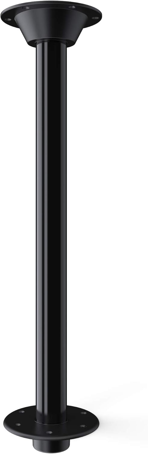 Pedestal Legs Silver Powder Coated Finish 27 Single Pack R3784