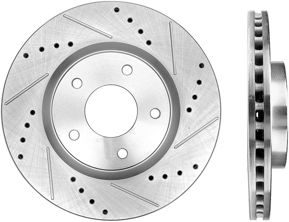 Drilled & Slotted 5 Lug Rotors L19507