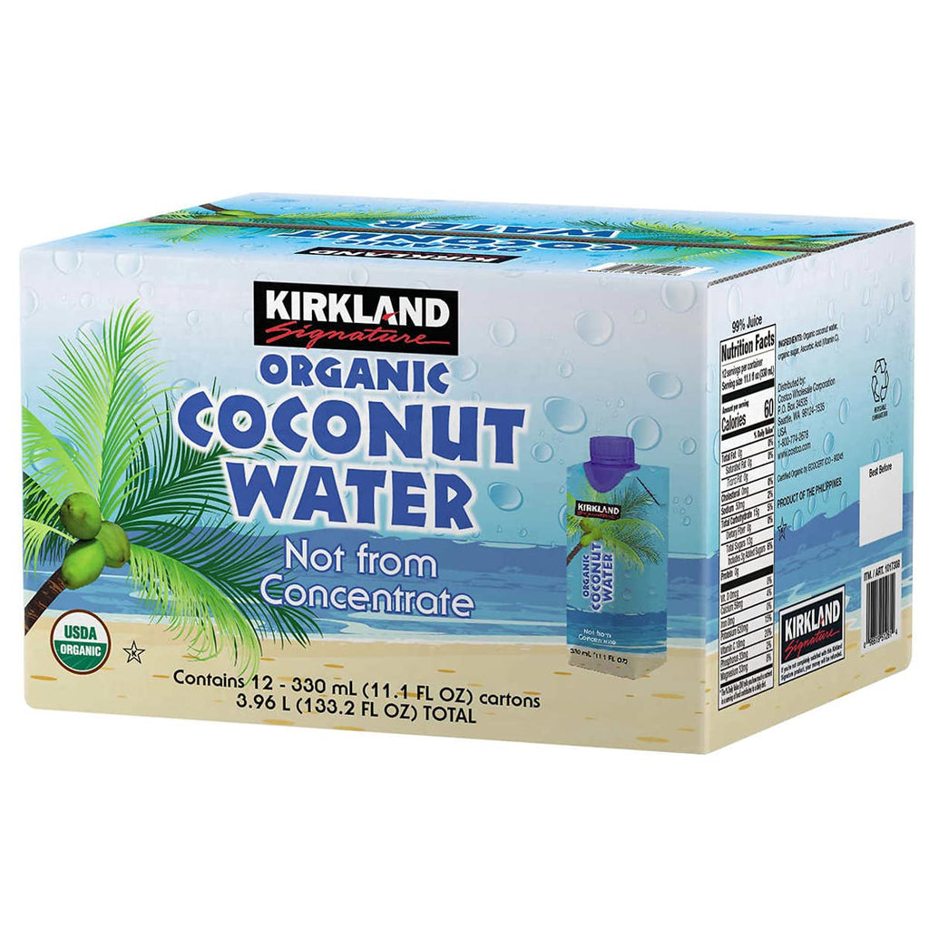 Organic Coconut Water 12 Count, 11.1 Ounce M475