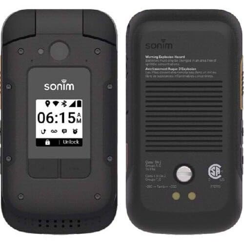 Black Rugged Flip Cellphone 16GB H478