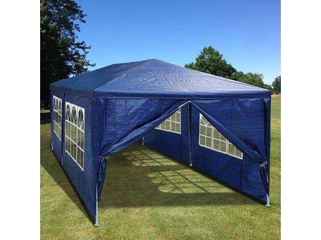 Outdoor Wedding Party Patio Gazebo with 6 Removable L7155