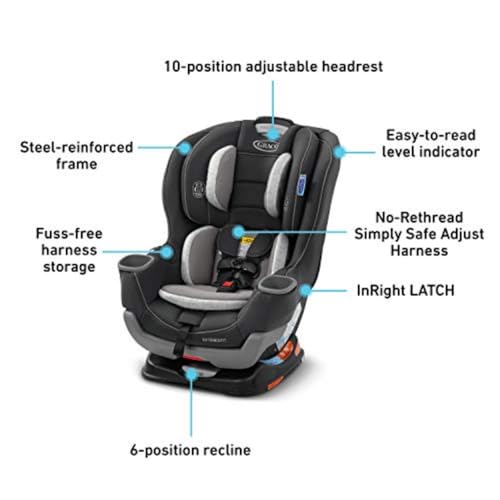 Convertible Baby Car Seat, Rear and Forward Facing N812