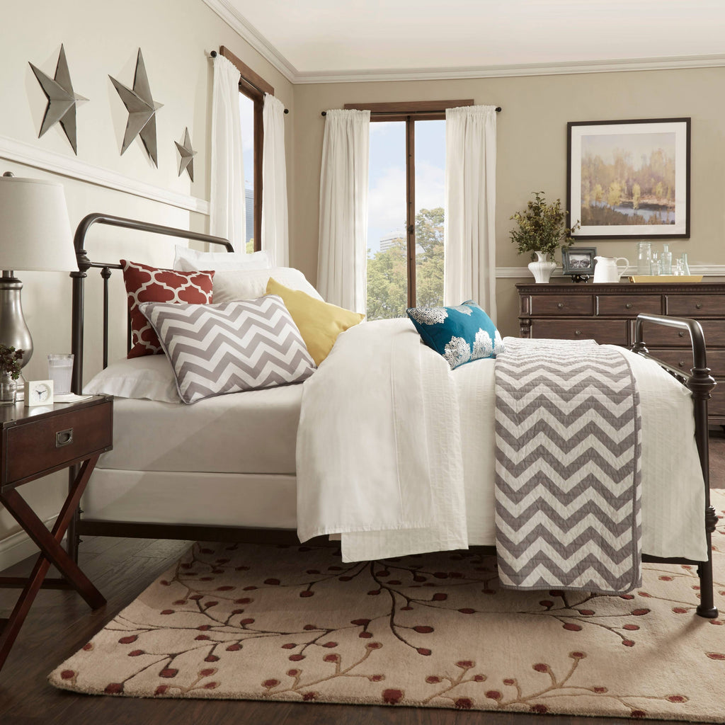 Dark Bronze Twin Iron Bed T656796