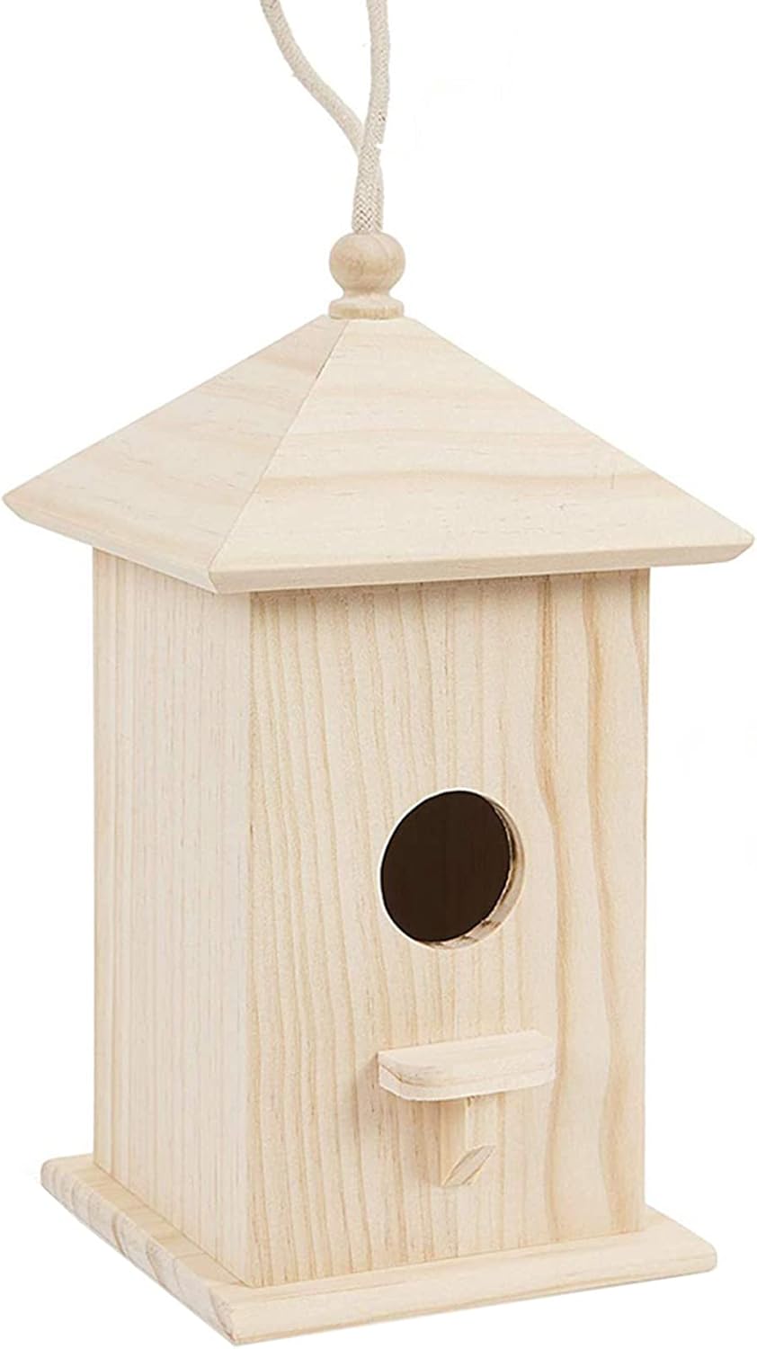 Wooden Hanging Birdhouse D5869