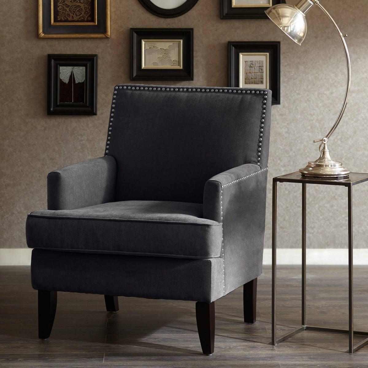 Charcoal Club Chair G157130