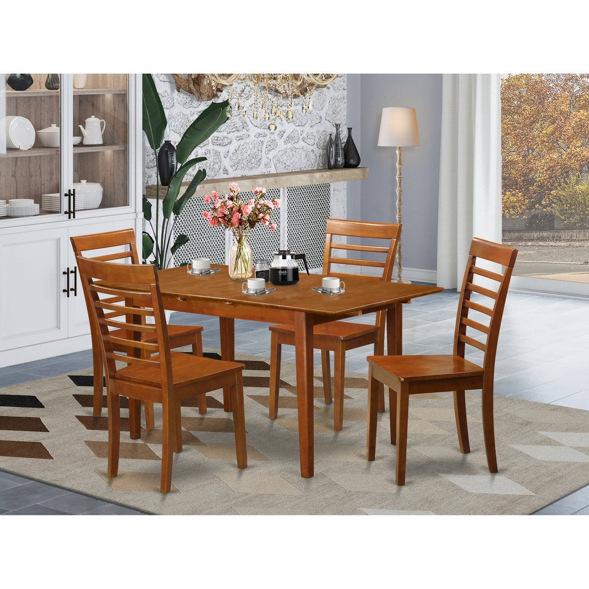 5 Piece Dining Table Set L599724