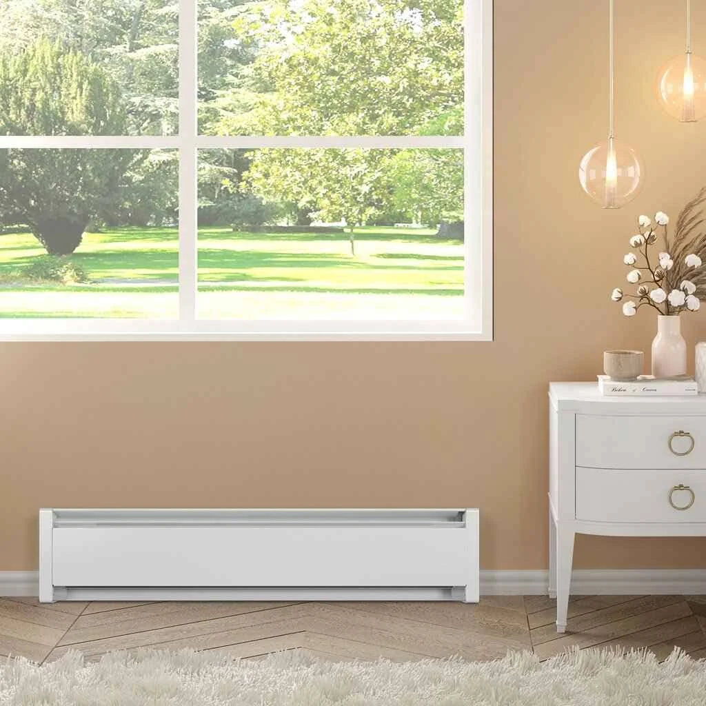 White 2560 BTU 750 Watt Hydronic Baseboard Heater A1267