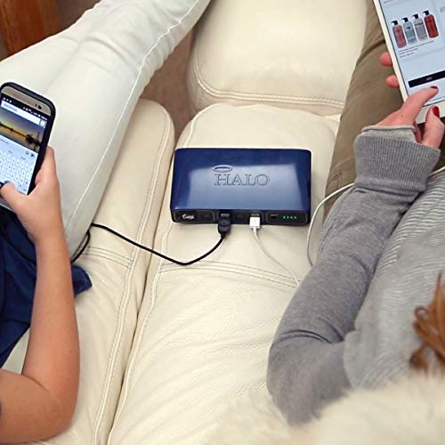 Silver Graphite Portable Phone Laptop Charger Car Jump Starter with AC Outlet M538