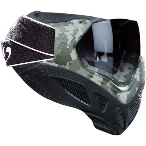 Green Digi Camo Thermal Paintball Mask T4331