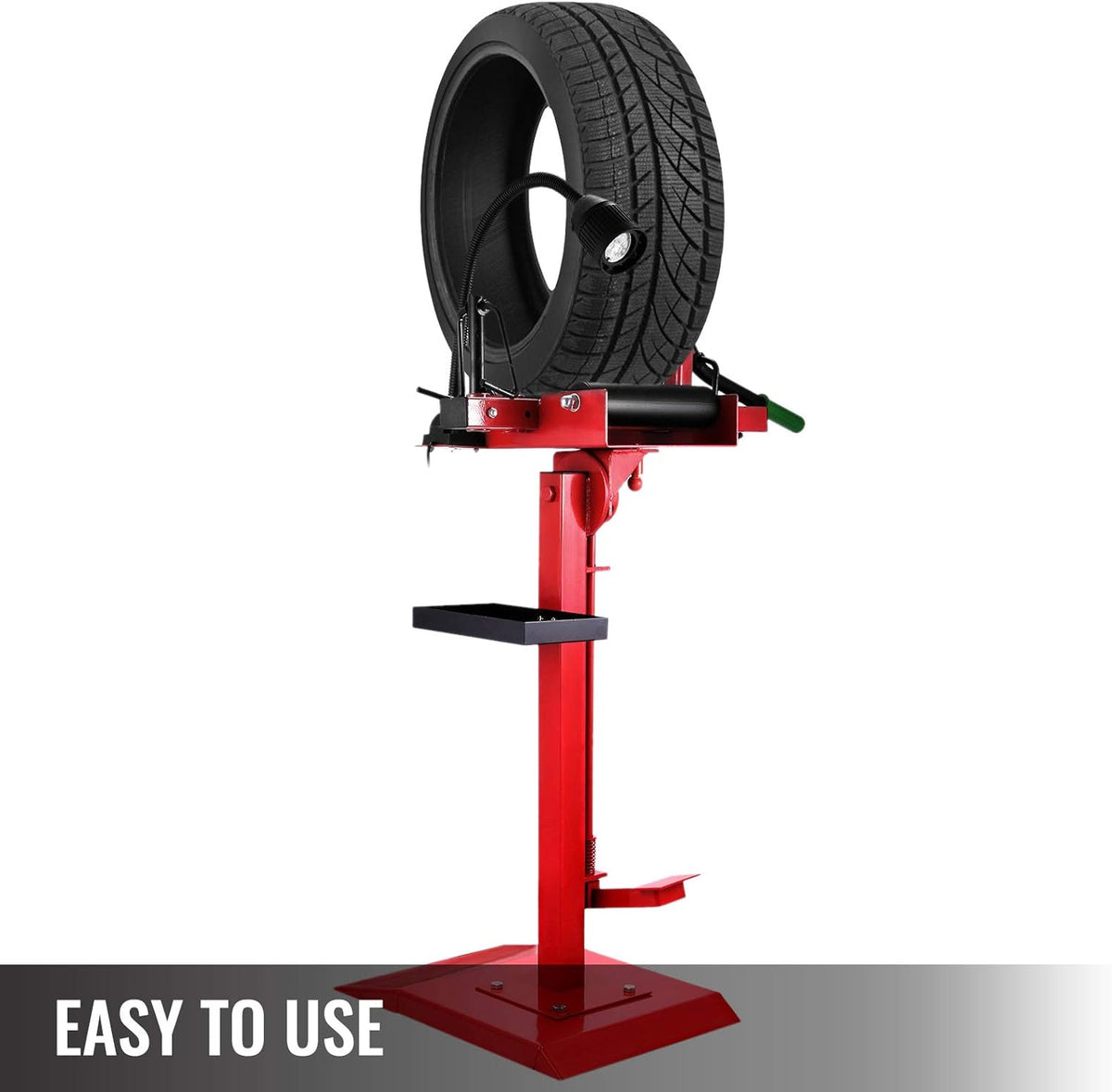 Manual Tire Spreader with Stand Adjustable LED Light P8868