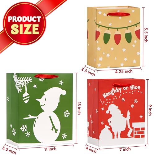 18 PCS Assorted Sizes Kraft Treat Candy Bags E173