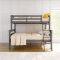 White Convertible Twin-Over-Full Bunk Bed N931069