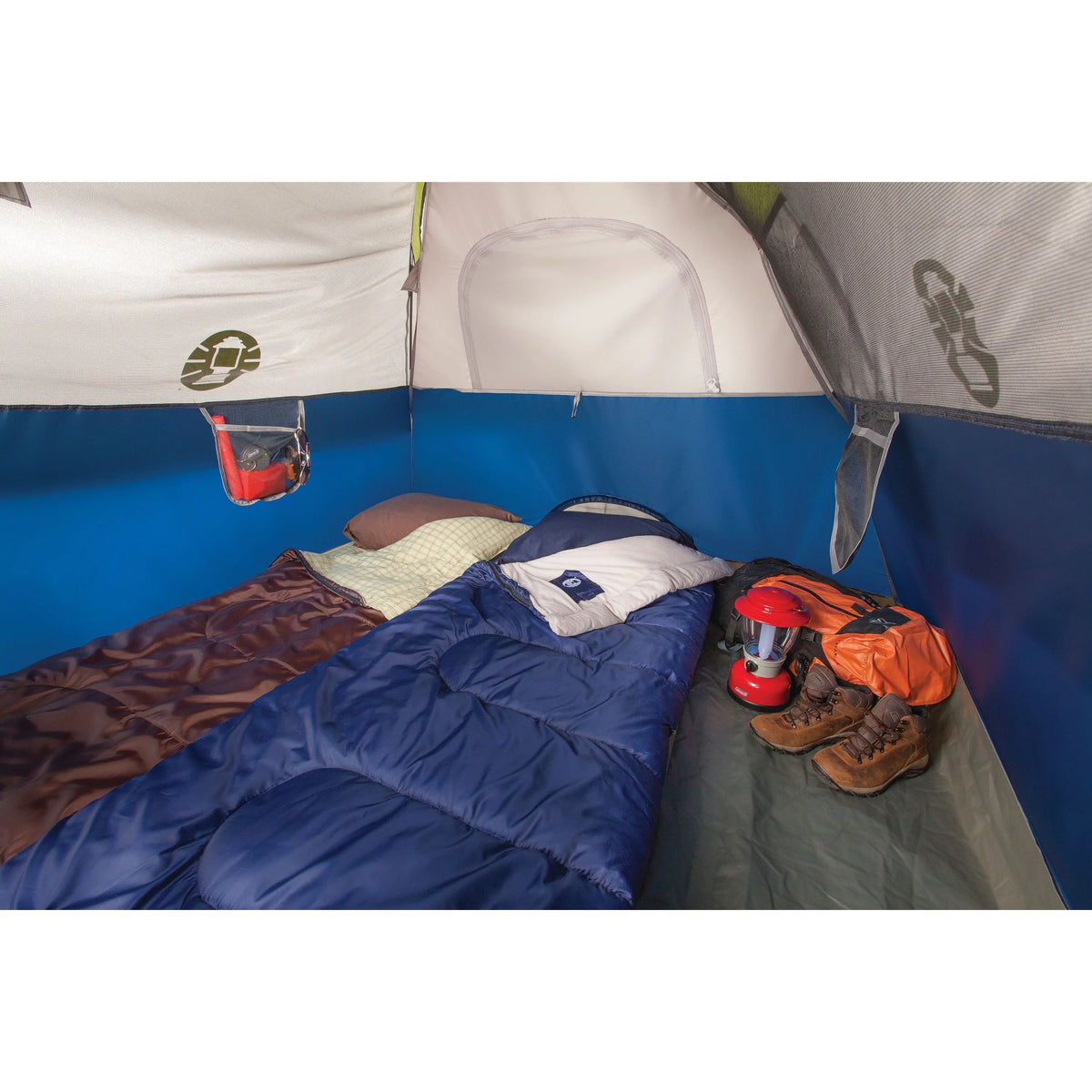3-Person Blue Dome Camping Tent S298771
