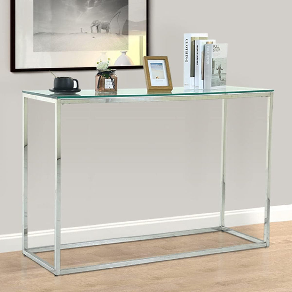 Narrow Glass Console Table G2196
