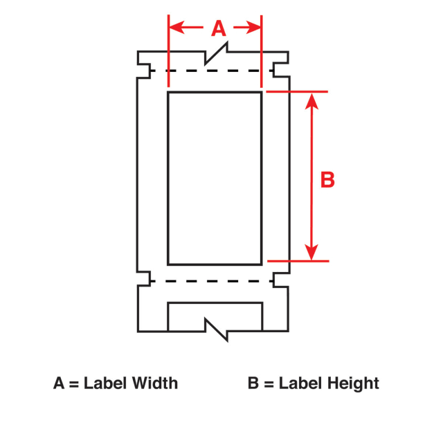 Raised Panel Label G19748