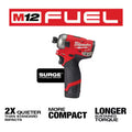 12V Lithium-Ion Brushless Cordless 1/4 in. Hex Impact Driver Kit with 2.0Ah Batteries X890
