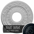 Hand-Painted Night Shade Ceiling Medallion Y212461