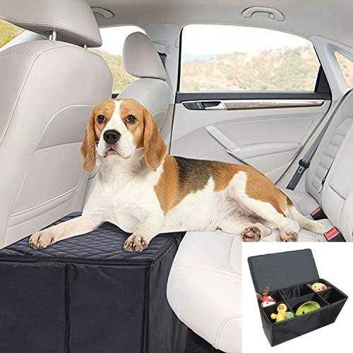 Car Seat Extender for Dogs with Storage Compartment G8887