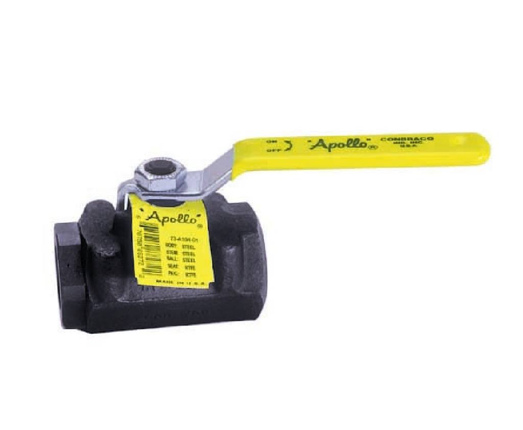 3/4x22 FNPT Carbon Steel Ball Valve Inline K4187