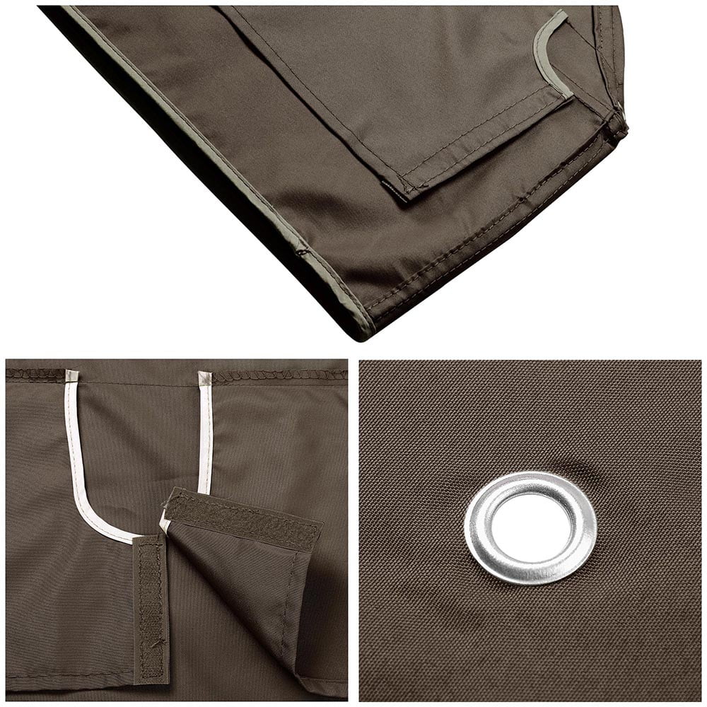 10'x10' 2 Tier Grey Canopy Cover E725265