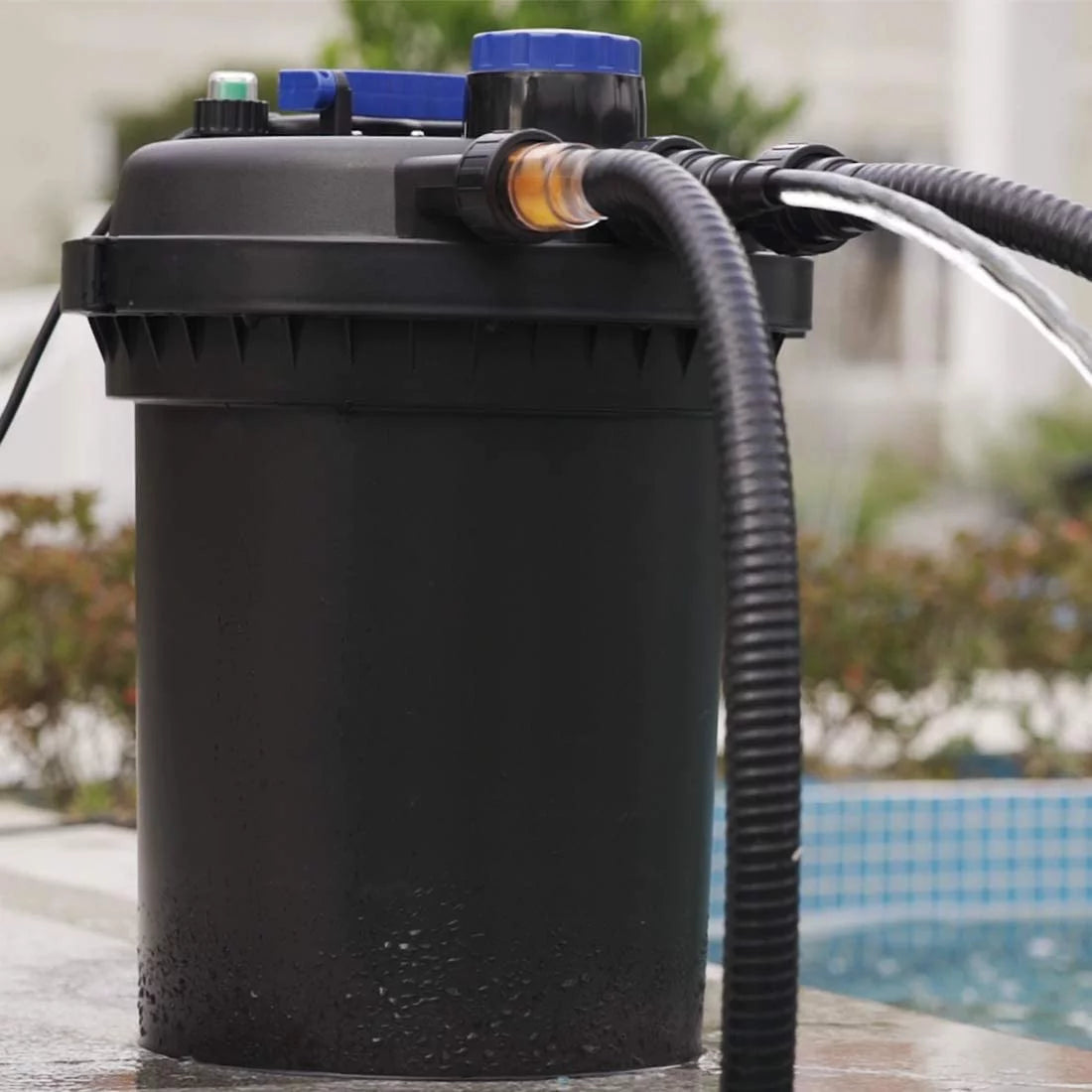 Bio Pressure Pond Filter with 13-Watt UV Light N76052