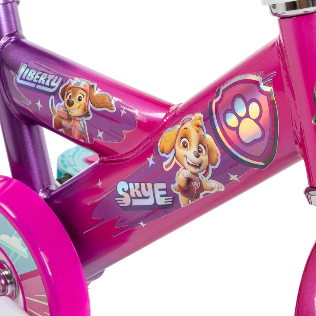 12-inch Girls' Training Wheel Bike, Pink D568