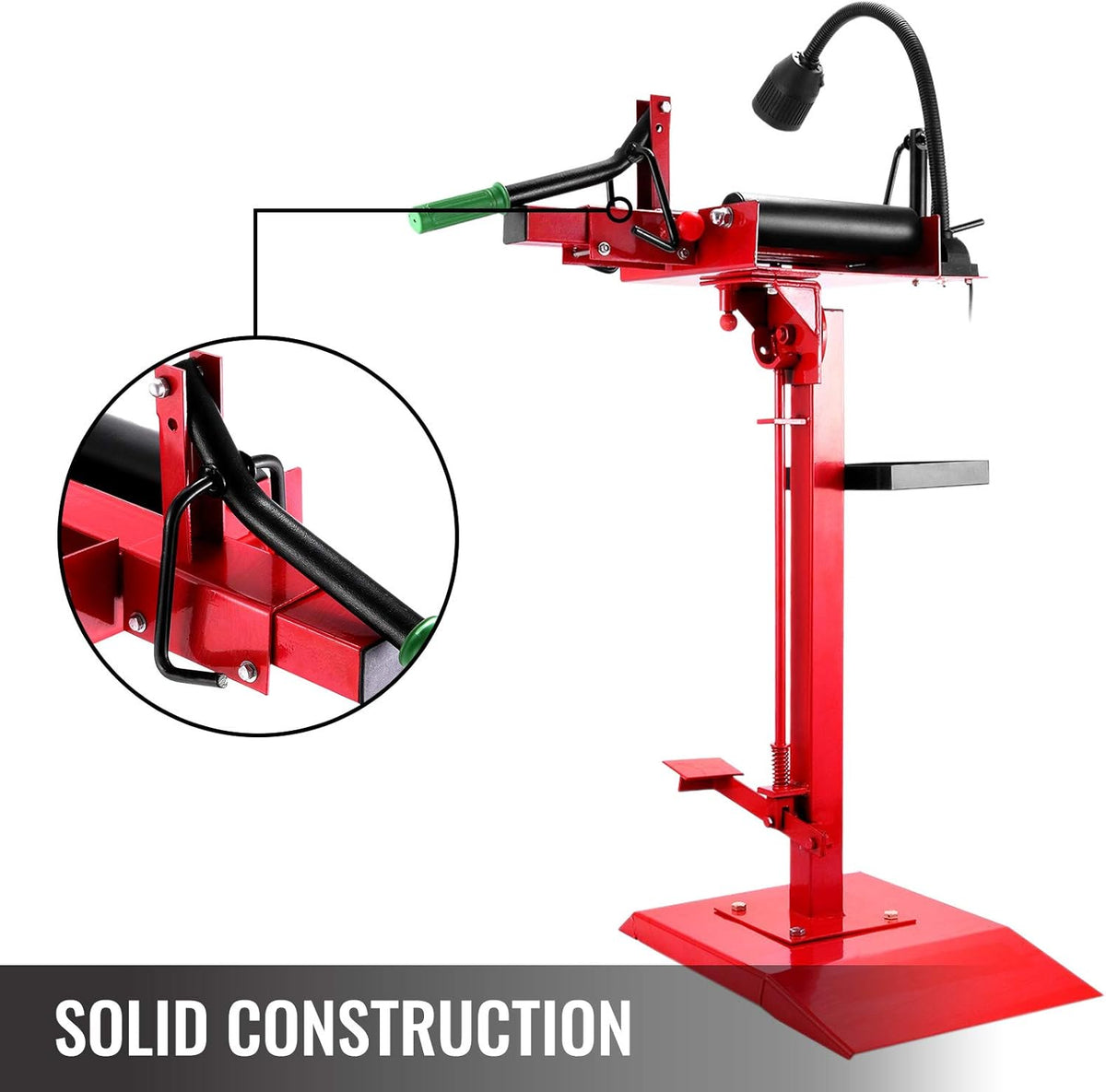 Manual Tire Spreader with Stand Adjustable LED Light P8868
