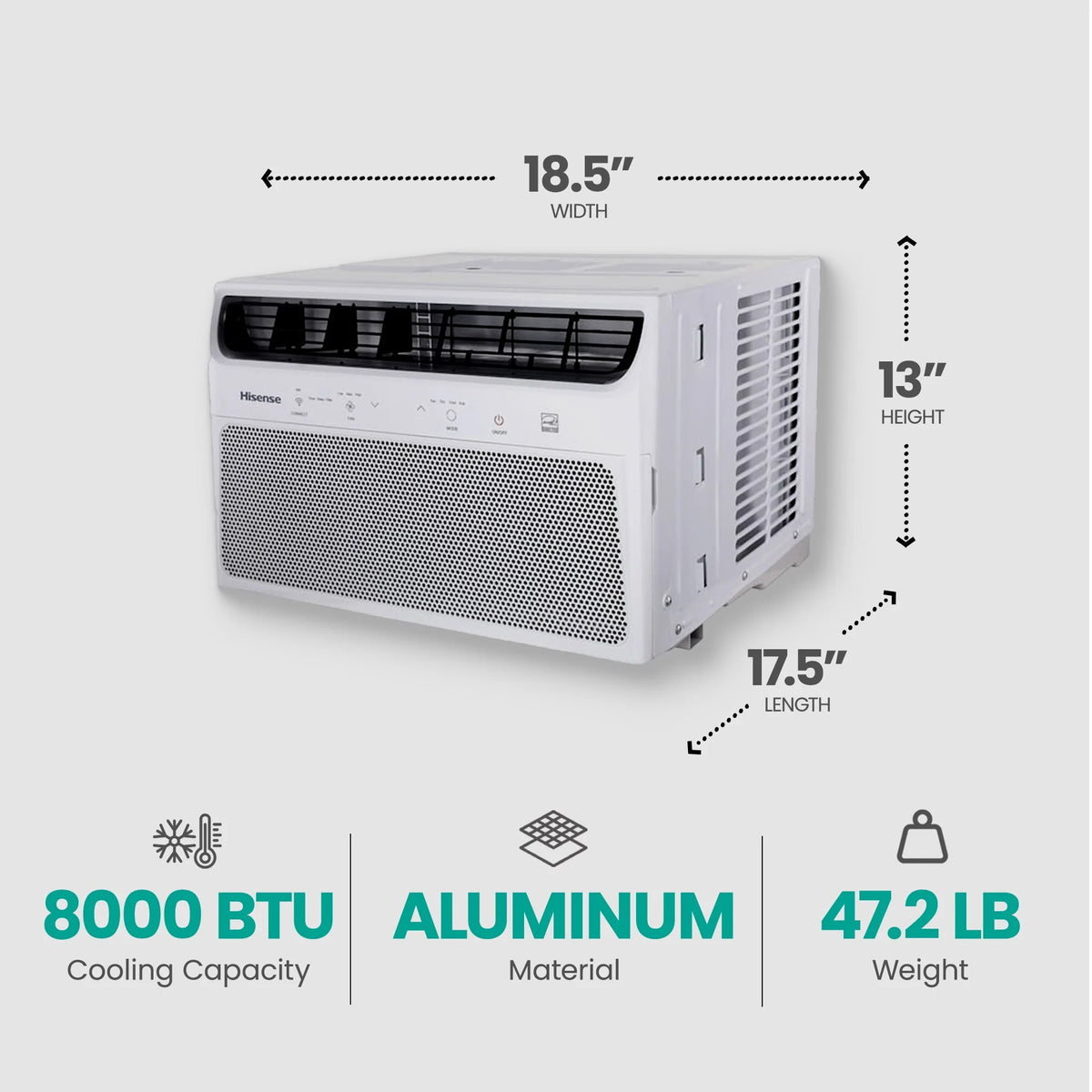 Wi-Fi Connected ENERGY STAR Window AC U40524