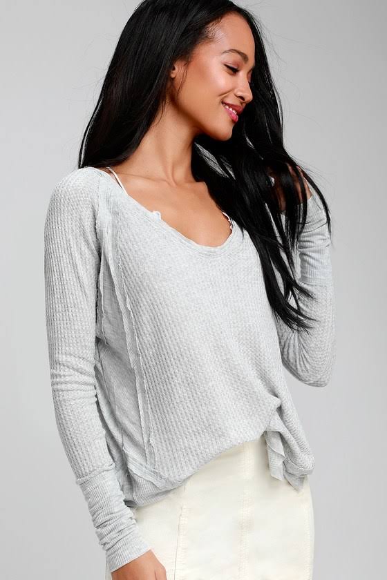 Grey Thermal Top F472