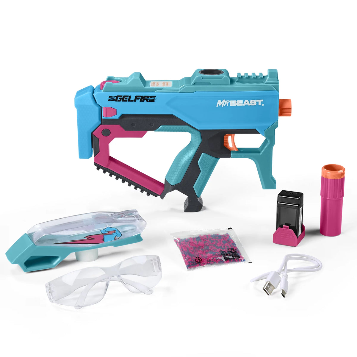 Toy Gel Blaster with 20000 Water Bead Rounds and Eyewear H28704