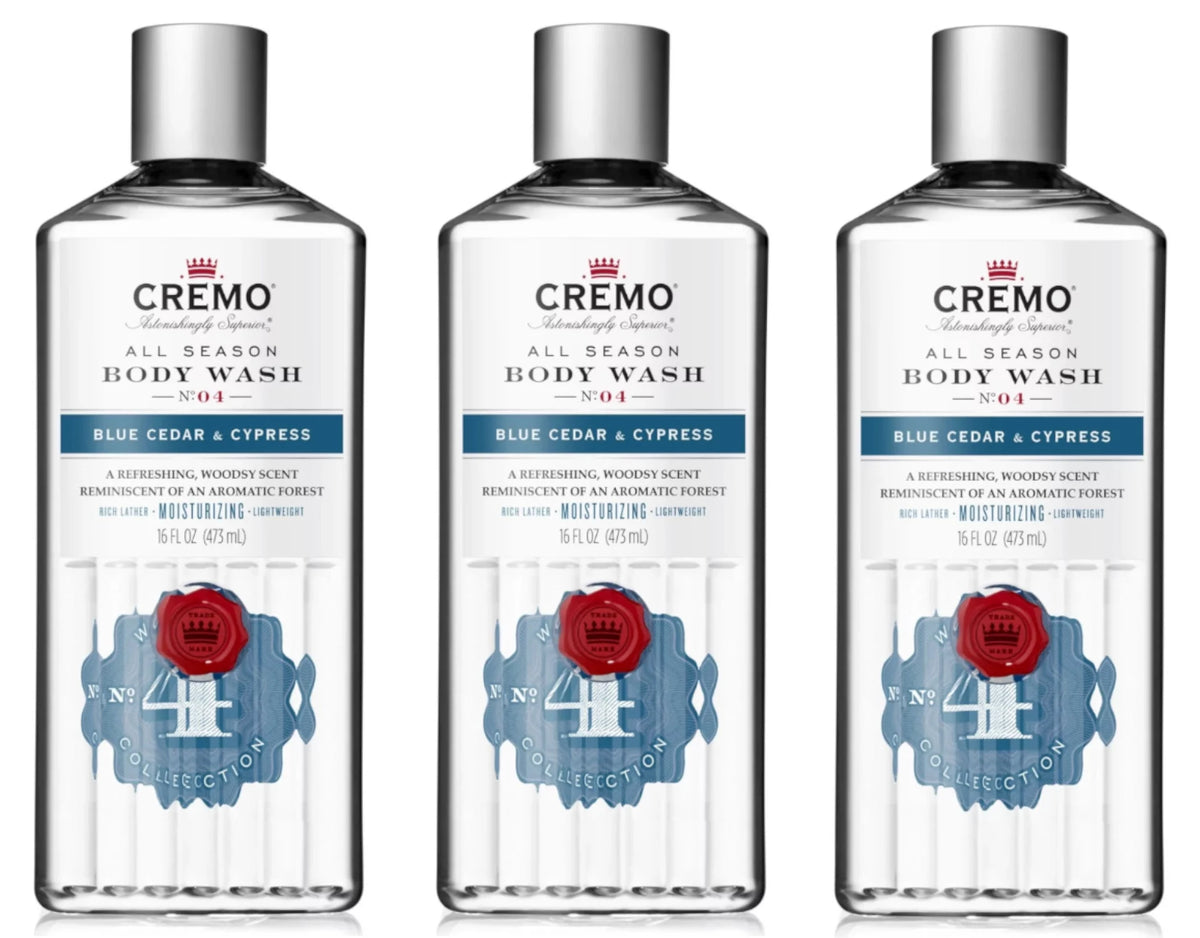 Blue Cedar & Cypress Body Wash 16 Fl. Oz. Pack of 3 N88858