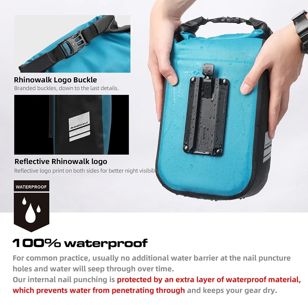 Waterproof Cycling Bag 4L Bike Front Fork Bag with Quick Release R285