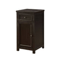 Antique Black Transitional Wood Side Table L53253
