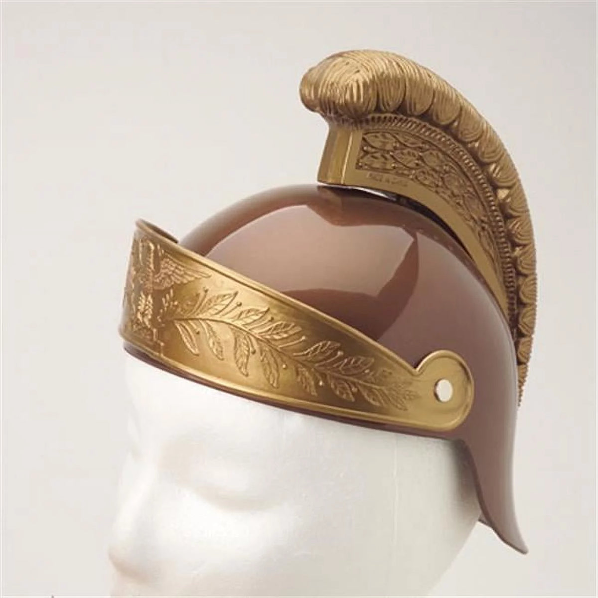 Brown Gold One Size Child Gladiator Helmet Costume Hat V21696