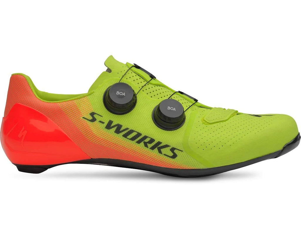 Hyper Green Acid Lava LTD Road Cycling Shoes C597