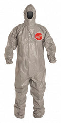 Gray Hooded Coverall M49252