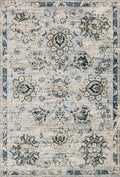 Grey Navy Rug Q40362