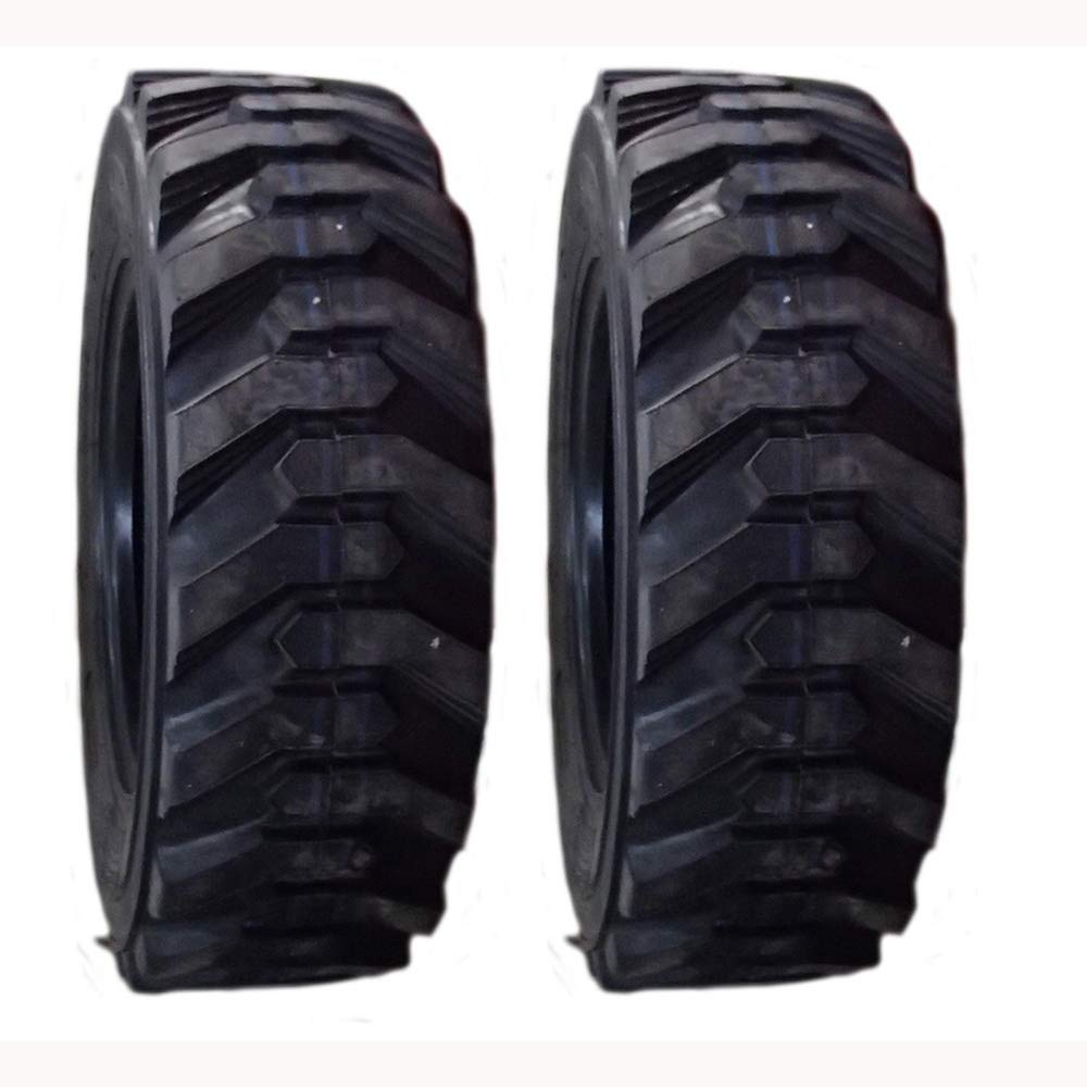 10 Ply Skid Steer Tires 10-16.5 HD with Rim Guard U9940