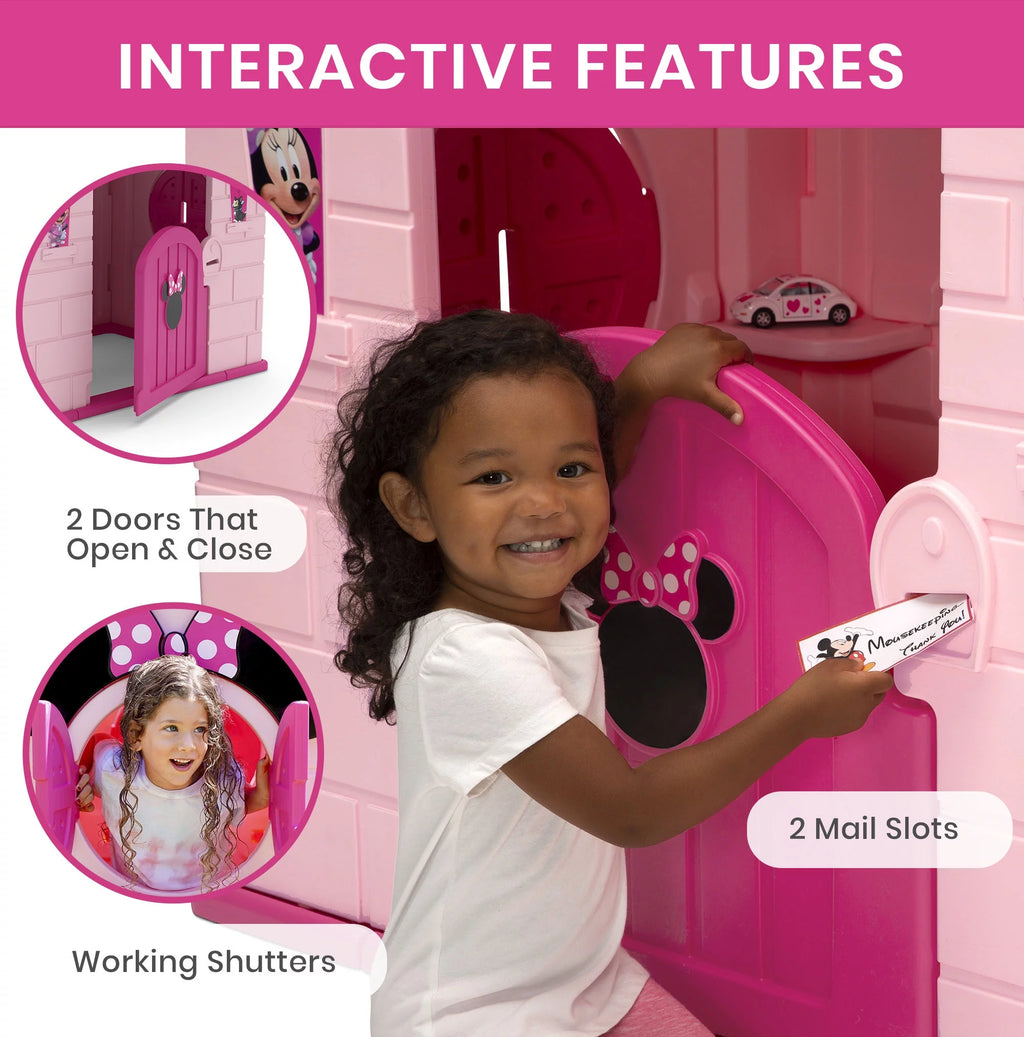 Plastic Indoor Outdoor Playhouse O4361