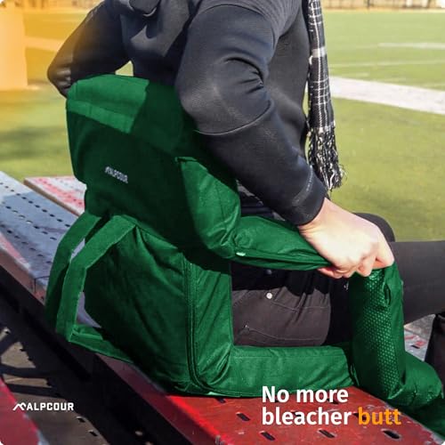 Reclining Stadium Seats for Bleachers with Back Support N9424